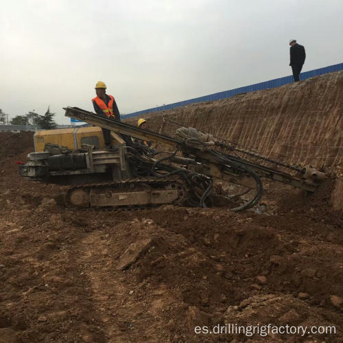 Taladro de clavado de suelo de cimentación de anclaje